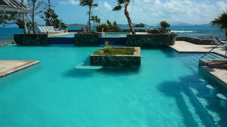 Sapphire Beach, St. Thomas — No passport